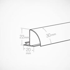 Ценникодержатель для полок PRO-30